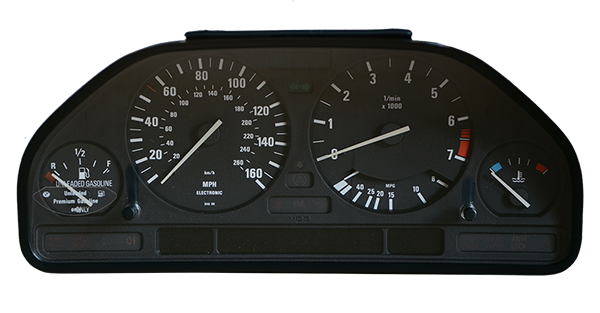 BMW e34 Instrument Cluster